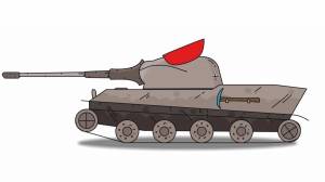 Раскраска карл танк #18 #334044