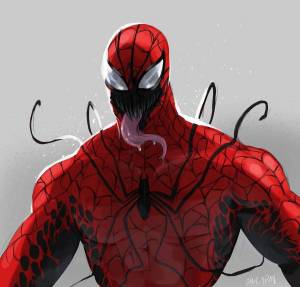 Раскраска карнаж и человек паук #20 #334183
