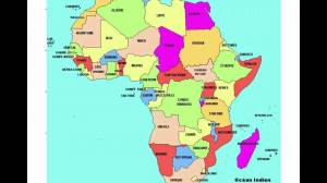 Раскраска карта африки #18 #334365