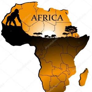 Раскраска карта африки #35 #334382