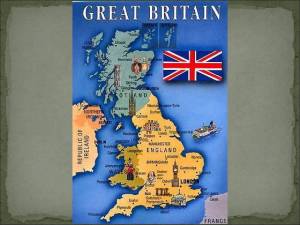 Раскраска карта великобритании #21 #334522