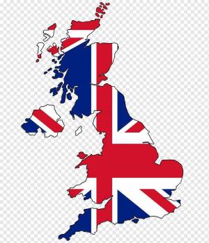 Раскраска карта великобритании #36 #334537
