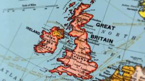 Раскраска карта великобритании #37 #334538