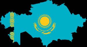 Раскраска карта казахстана #1 #334578