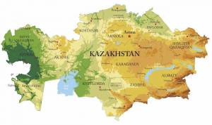 Раскраска карта казахстана #16 #334593