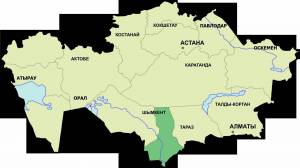 Раскраска карта казахстана #18 #334595