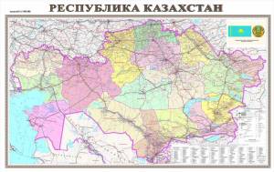 Раскраска карта казахстана #21 #334598