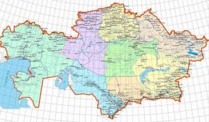 Раскраска карта казахстана #24 #334601