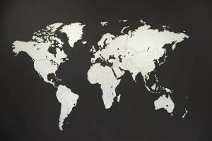 Раскраска карта мира политическая #31 #334684