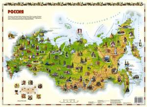 Раскраска карта россии для детей дошкольного возраста #19 #334913