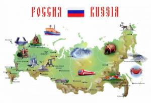 Раскраска карта россии для детей дошкольного возраста #30 #334924