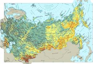 Раскраска карта россии с городами #5 #334937