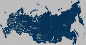 Раскраска карта россии с городами #8 #334940
