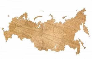 Раскраска карта россии с городами #10 #334942