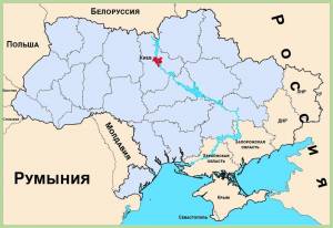 Раскраска карта украины #4 #335038