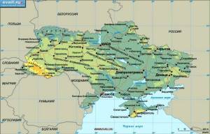 Раскраска карта украины #10 #335044