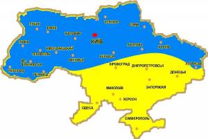 Раскраска карта украины #23 #335057