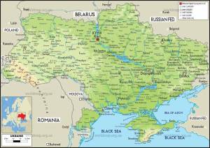 Раскраска карта украины #33 #335067