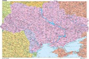 Раскраска карта украины #34 #335068