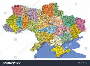 Раскраска карта украины #36 #335070