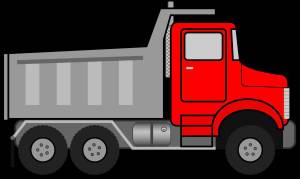 Раскраска картинка для детей грузовик #3 #335326