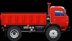 Раскраска картинка для детей грузовик #18 #335341