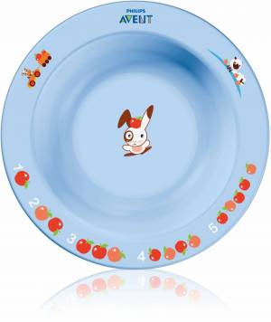 Раскраска картинка для детей тарелка #5 #335395