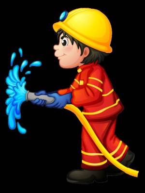 Раскраска картинка пожарный для детей #20 #335703