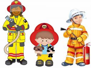 Раскраска картинка пожарный для детей #32 #335715