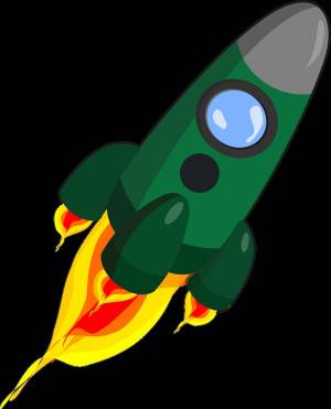 Раскраска картинка ракета #3 #335718