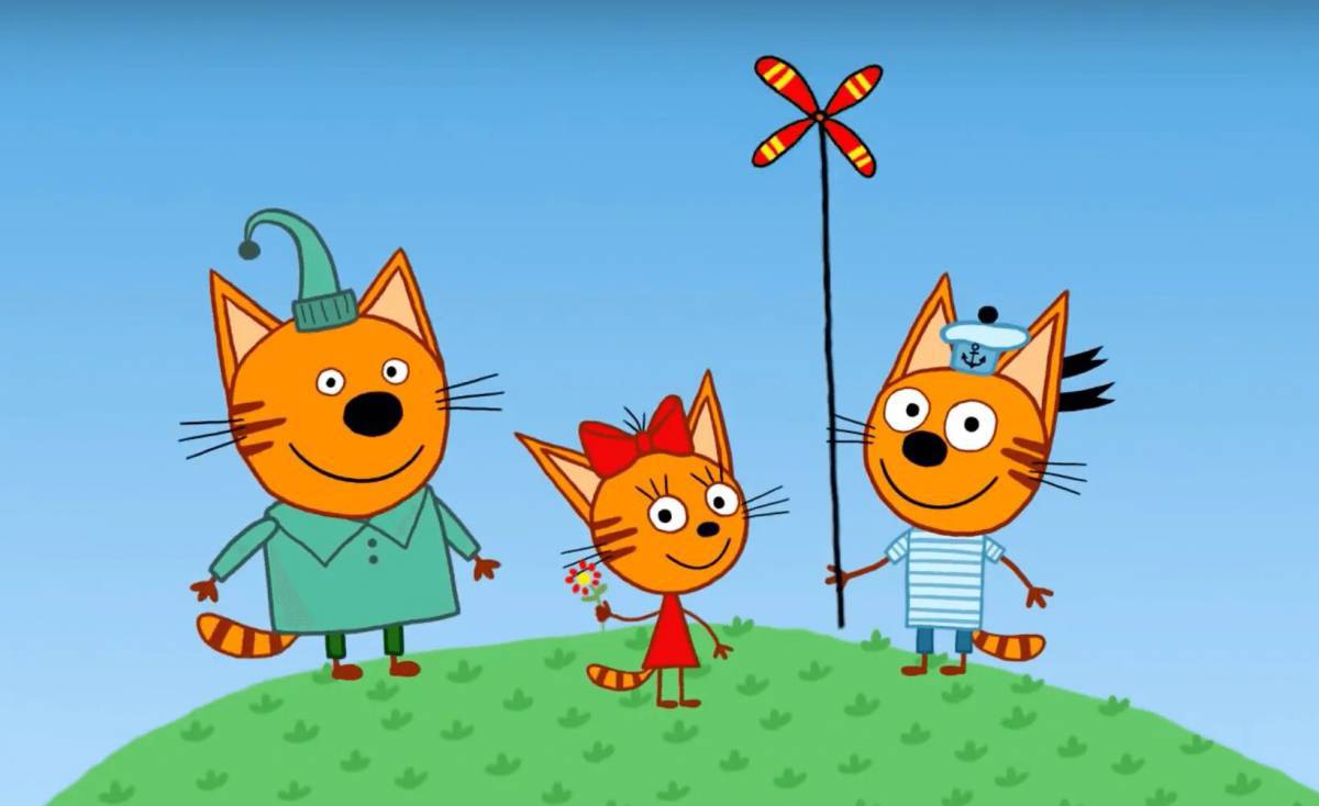 Карамелька из мультфильма три кота #13