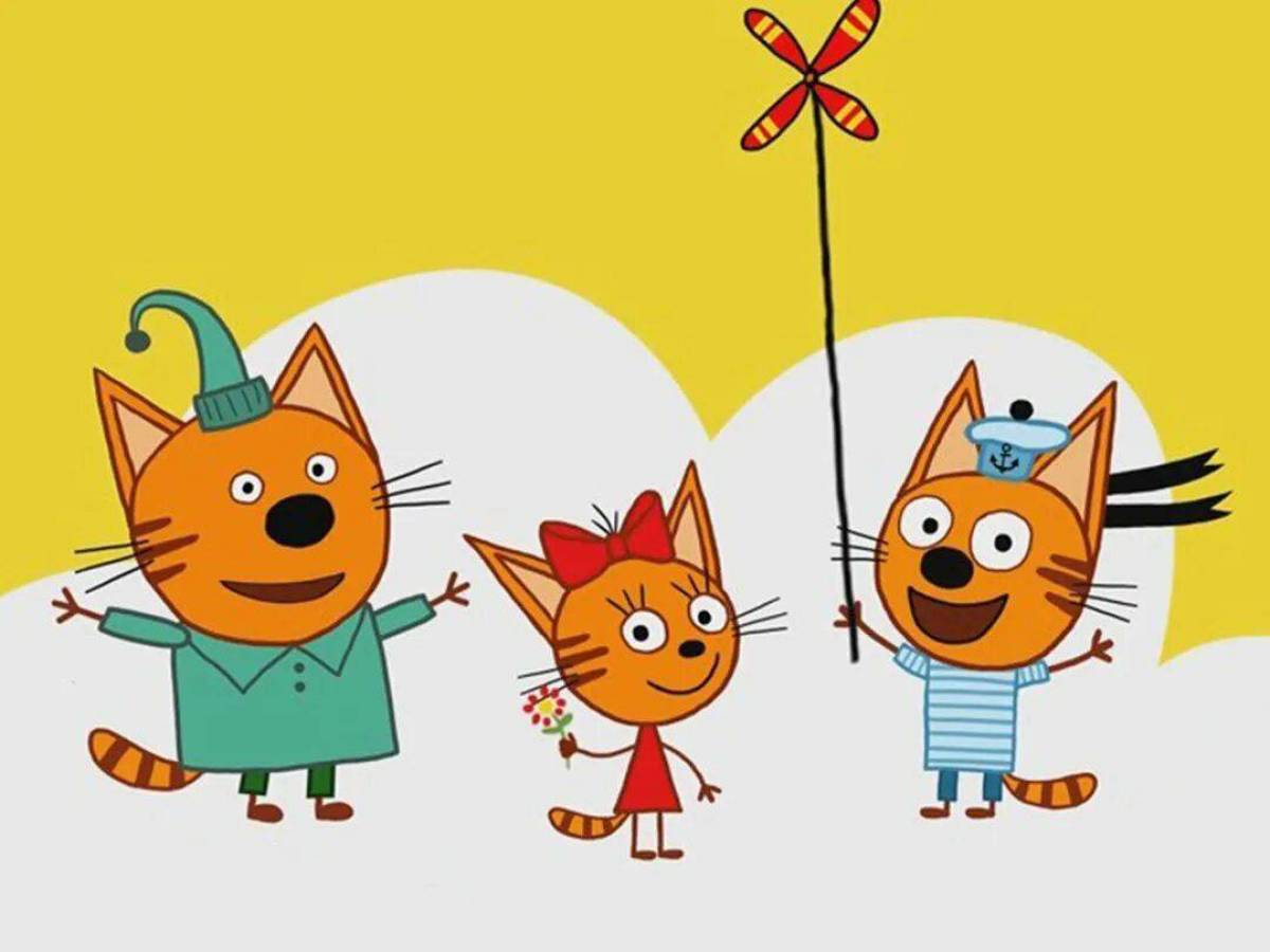 Карамелька из мультфильма три кота #15
