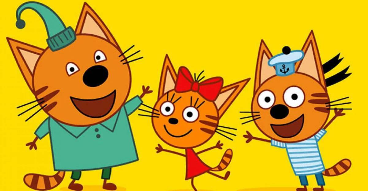 Карамелька из мультфильма три кота #19