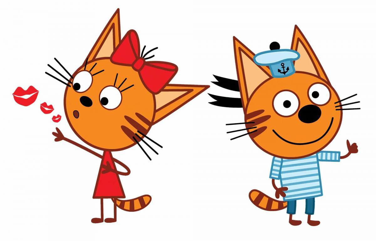 Карамелька из мультфильма три кота #35