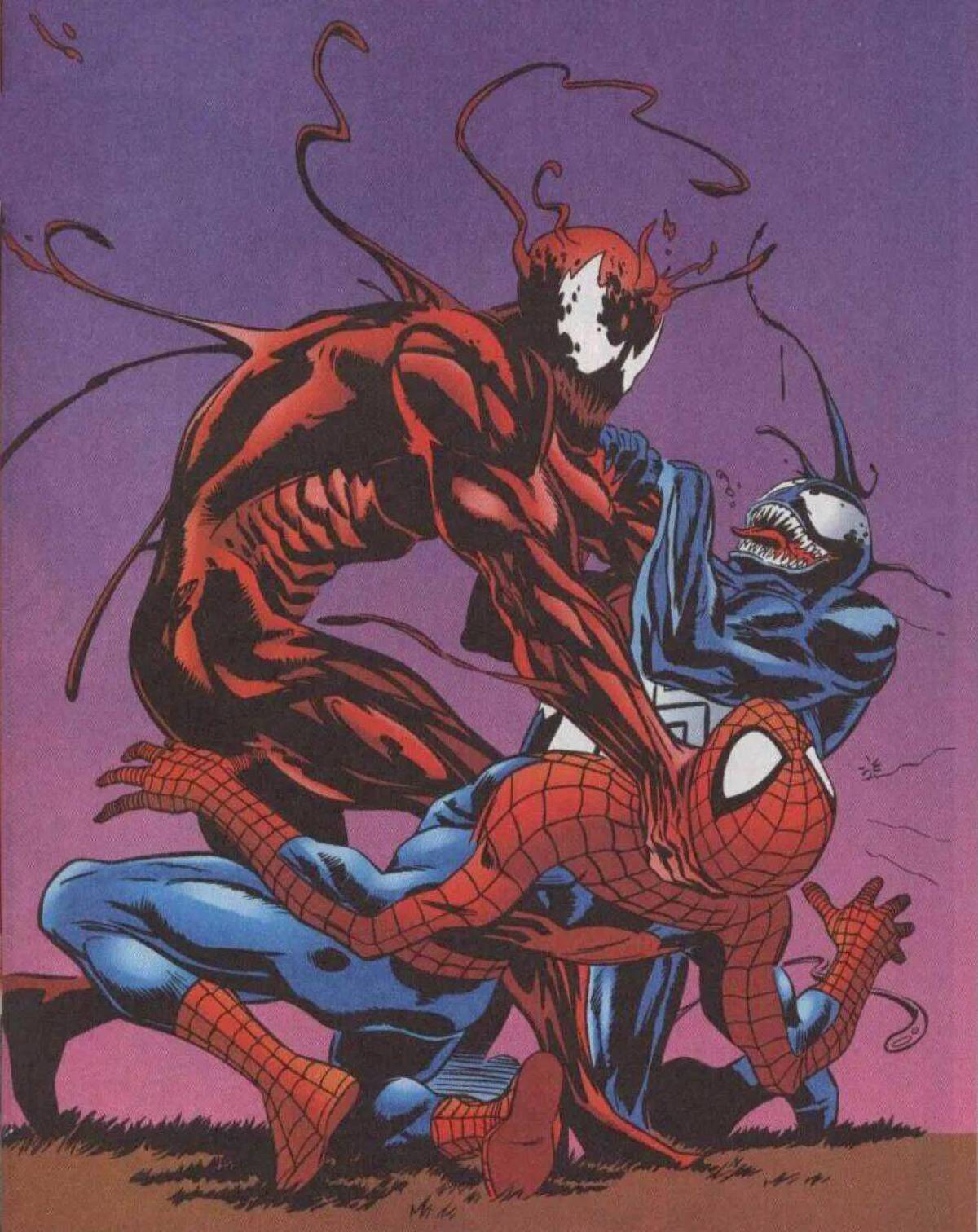 Карнаж и человек паук #4