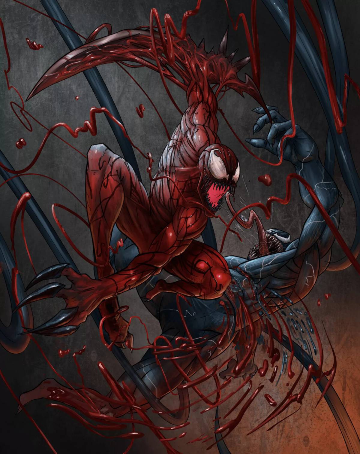 Карнаж и человек паук #6