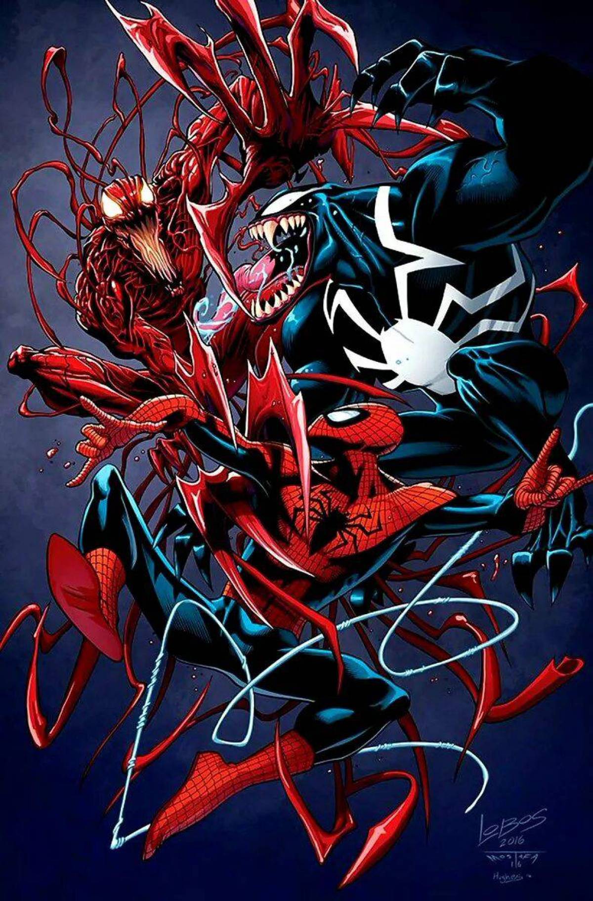Карнаж и человек паук #15