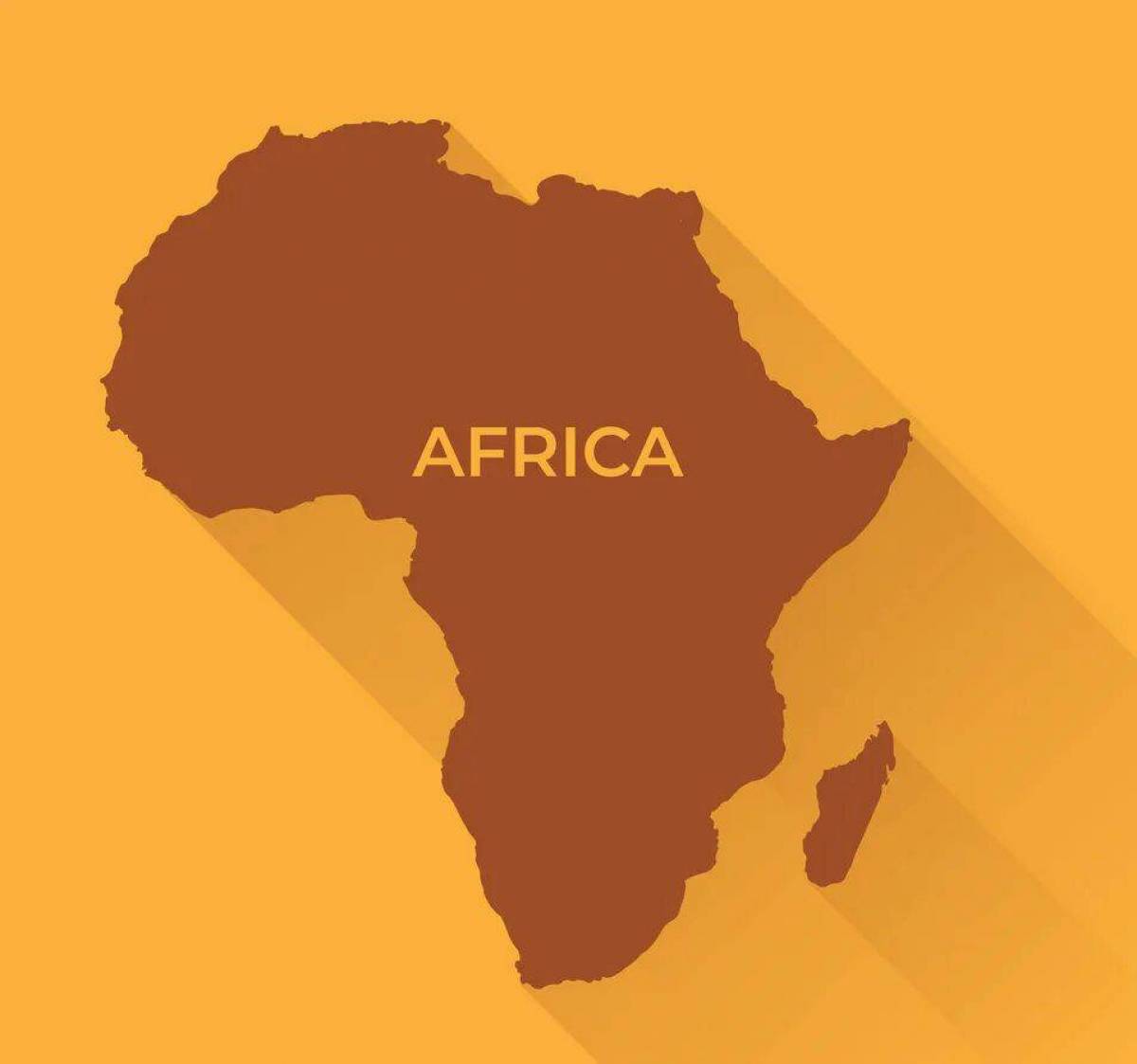 Карта африки #1