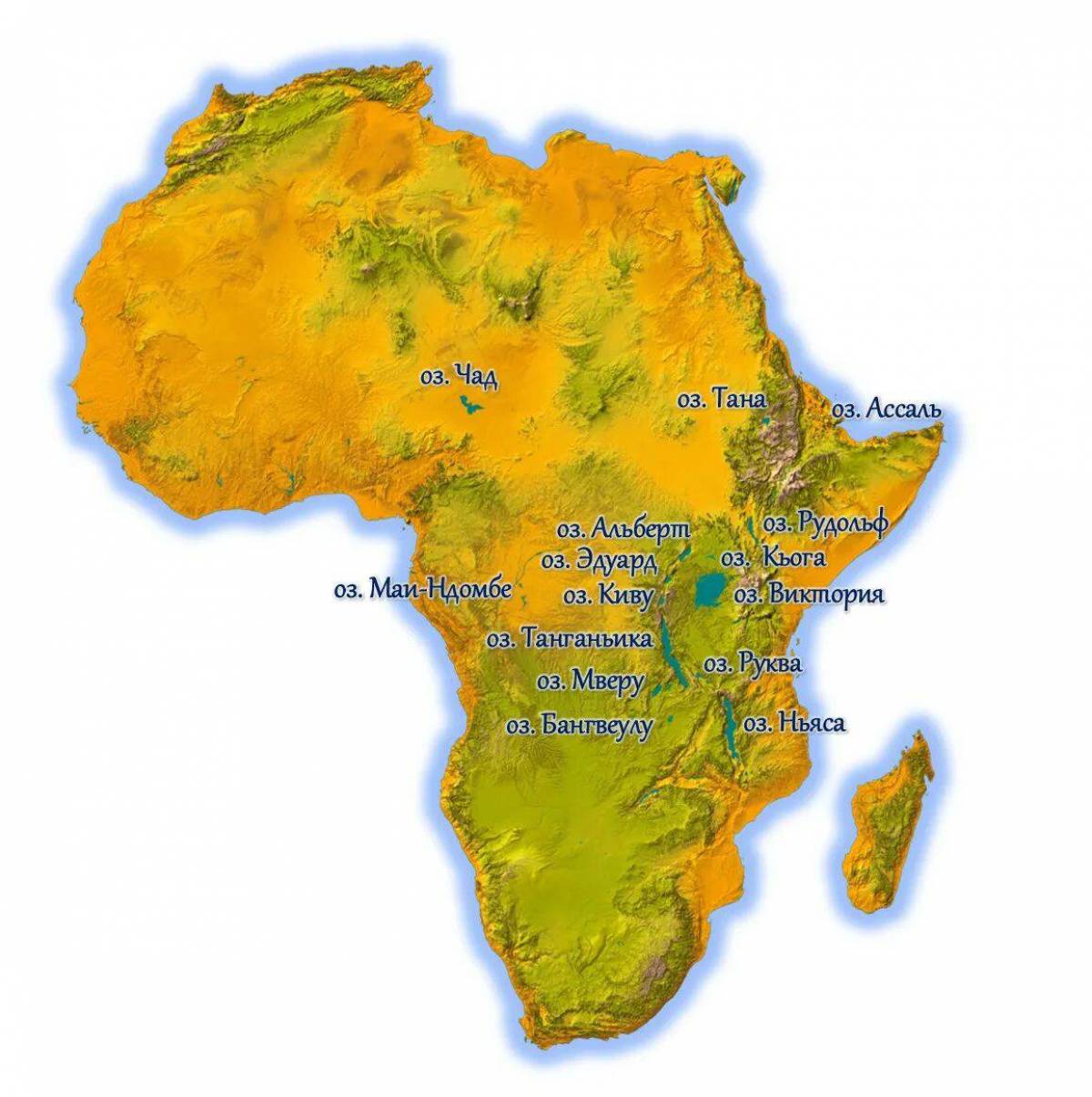 Карта африки #39