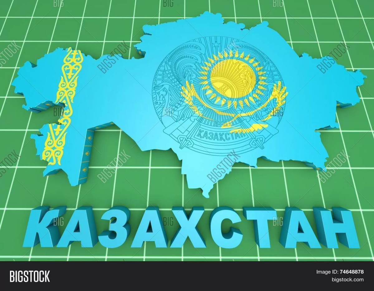 Карта казахстана #34