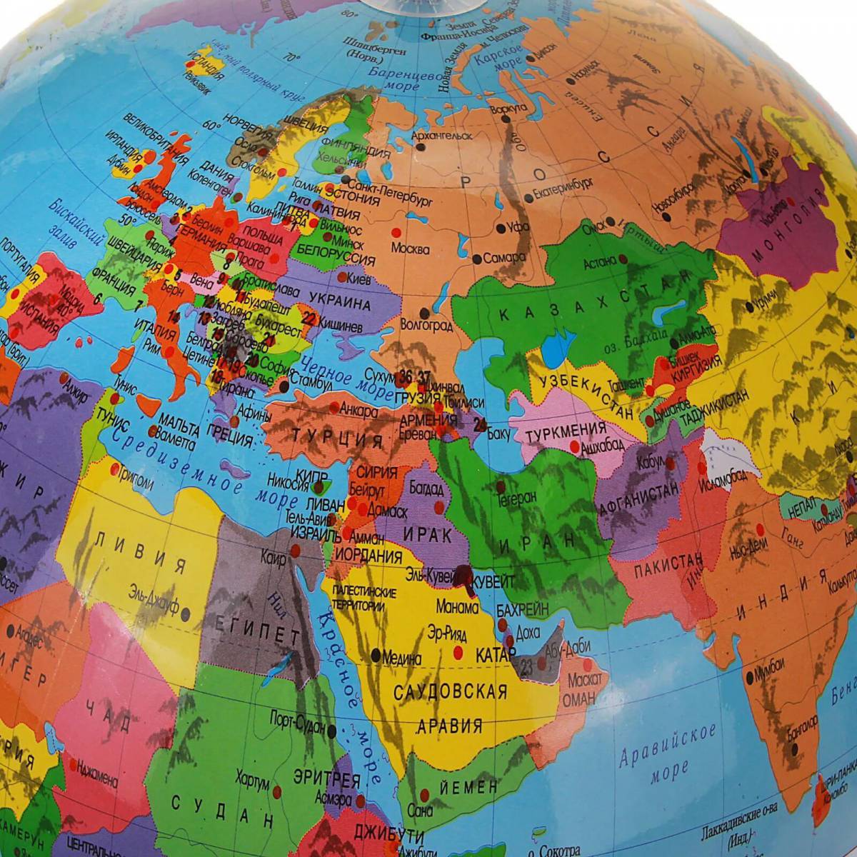 Карта мира политическая #20