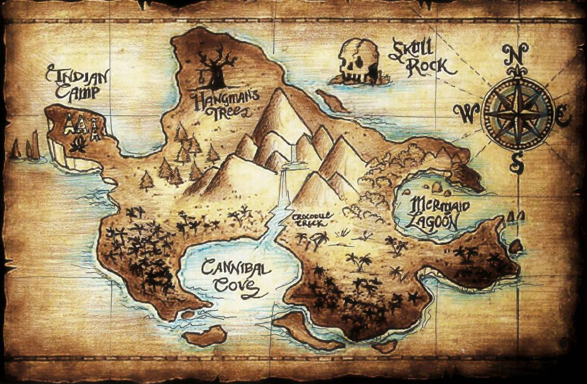 Карта пиратская #10