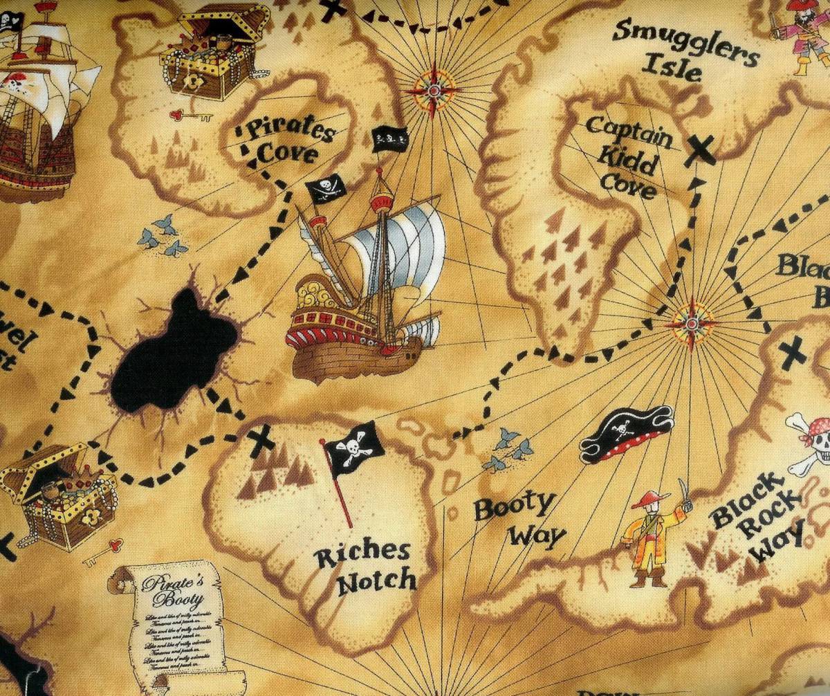 Карта пиратская #23