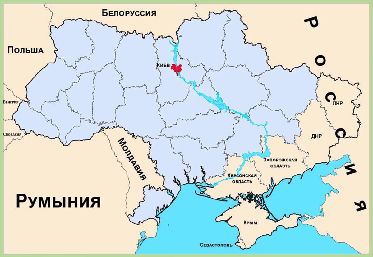 Карта украины #4