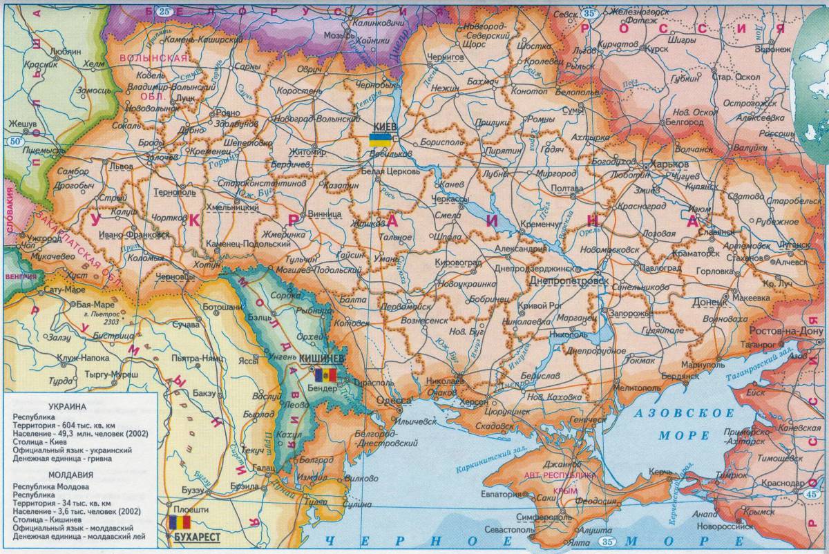 Карта украины #5