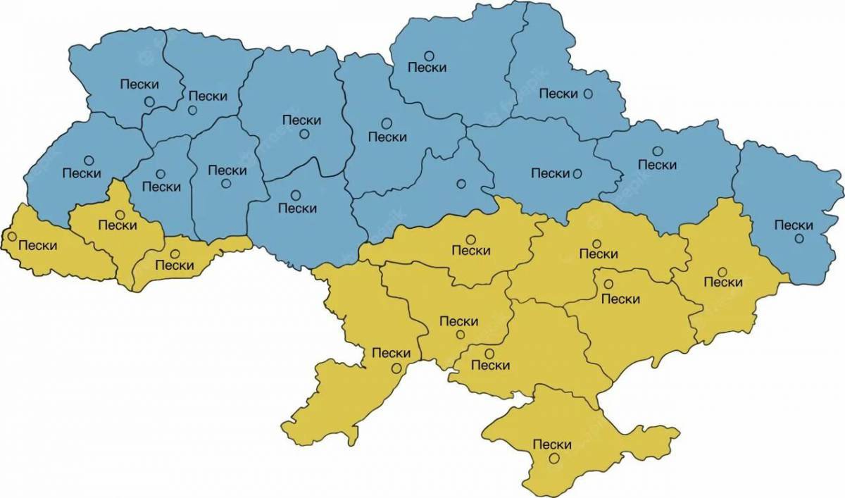 Карта украины #6