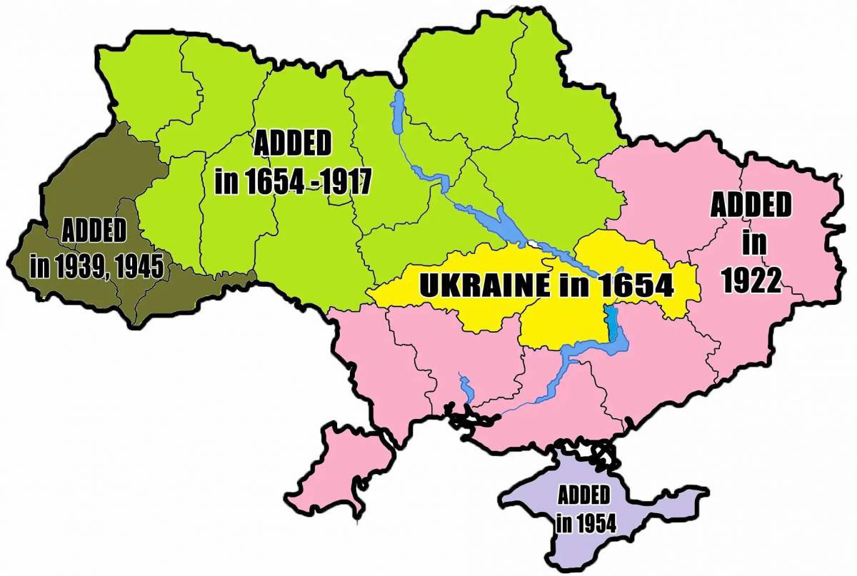 Карта украины #21