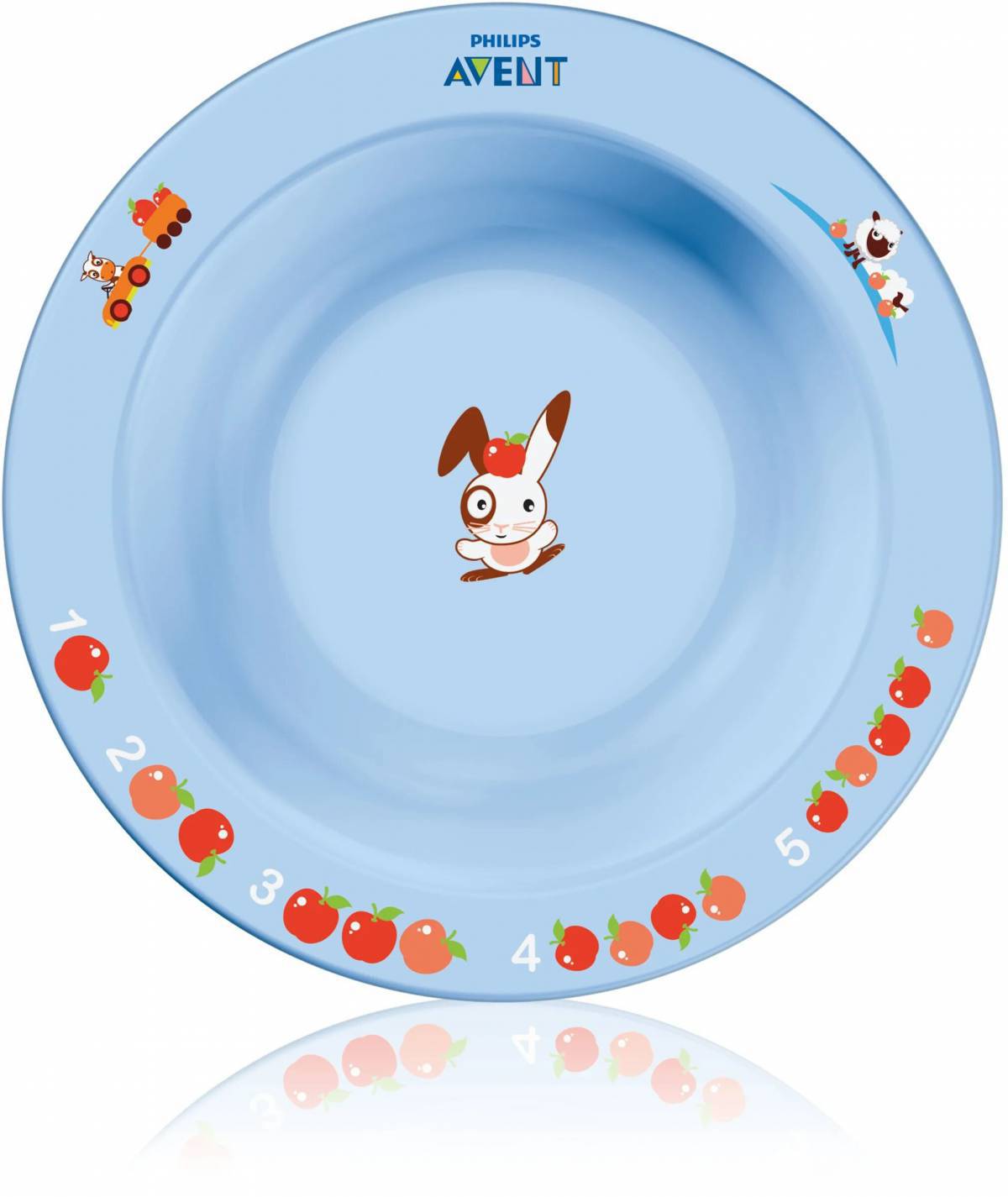 Картинка для детей тарелка #5