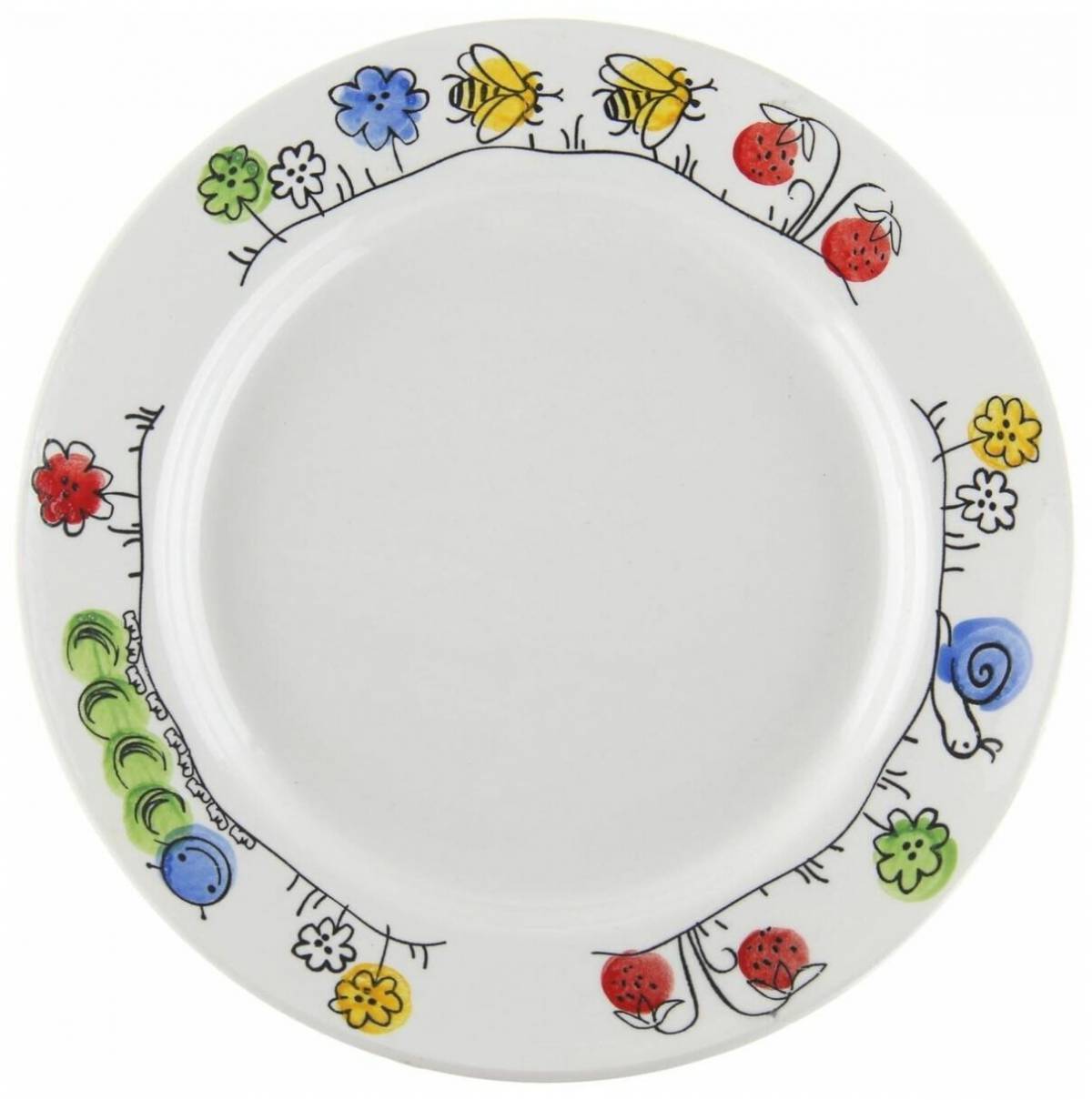 Картинка для детей тарелка #16