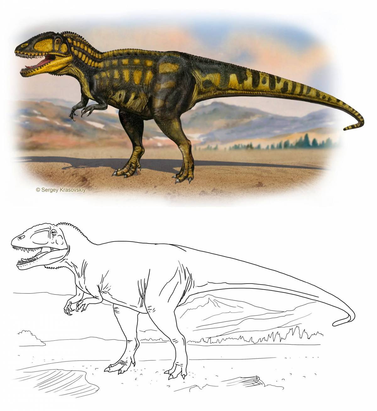 Кархародонтозавр #3